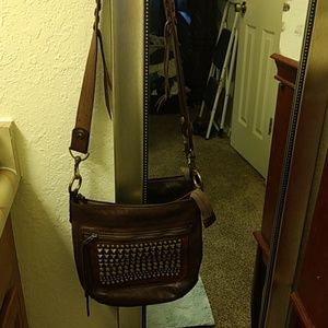 Leather McFadin purse should strap